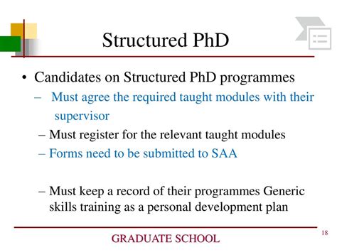 how is a phd structured