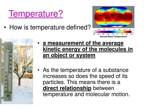 how is temperature defined