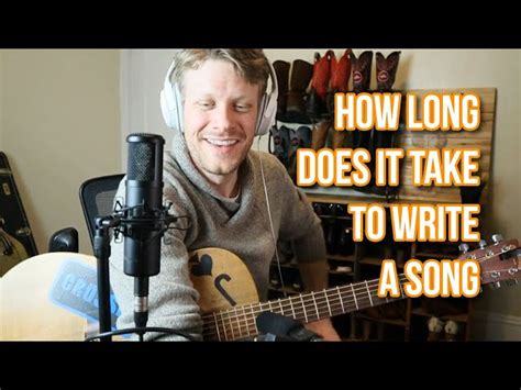 how long can it take to write a song