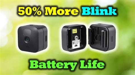 how long does a blink camera battery last