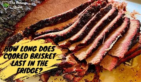 how long does a brisket last in the fridge