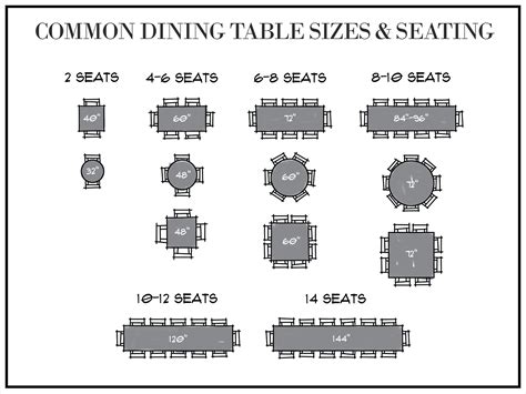how long does a table for 8 need to be