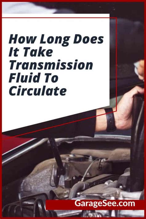 how long does it take for transmission fluid to break in