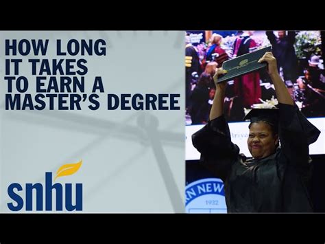 how long does it take to get a degree from snhu