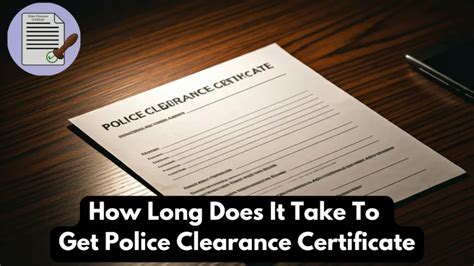 how long does it take to get clearance