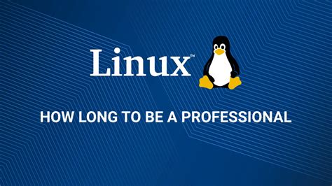 how long does it take to learn linux