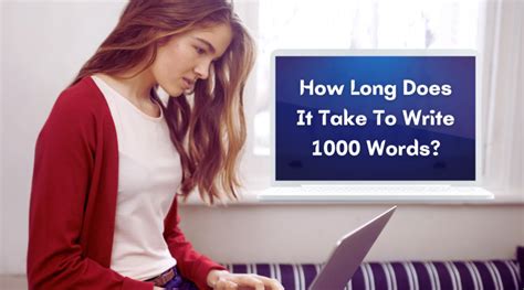 how long does it take to type a thousand words