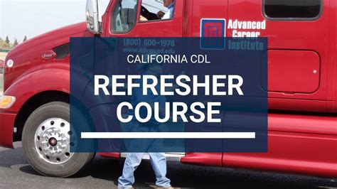 how long is a cdl refresher course