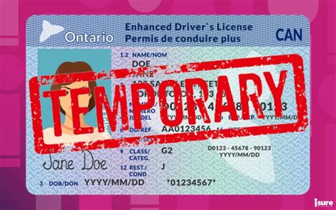 how long is a temporary driver's licence valid for