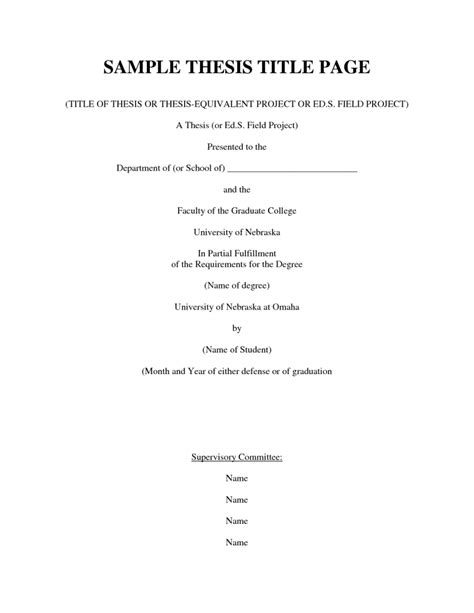 how long should my dissertation title be