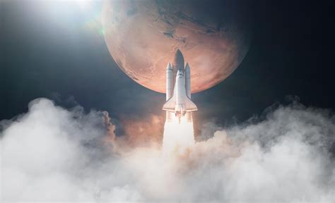 how long space shuttle to mars