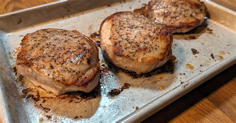 how long to cook bone in pork chops in toaster oven