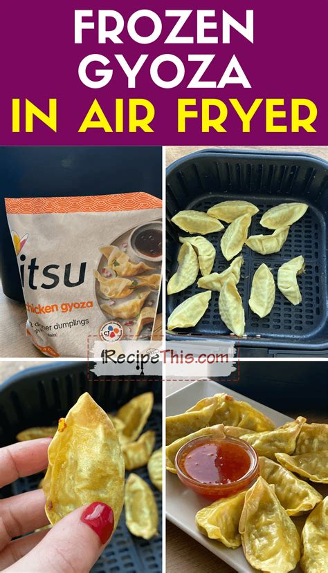 how long to cook frozen gyoza in air fryer philips