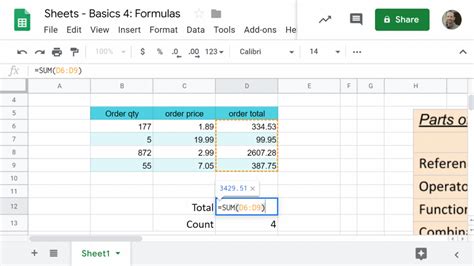 how long to learn google sheets