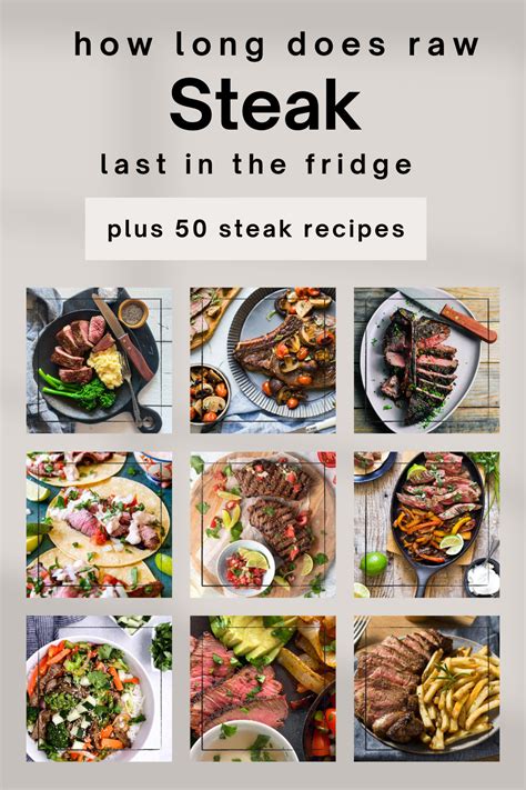 how long will cooked steak keep in the fridge