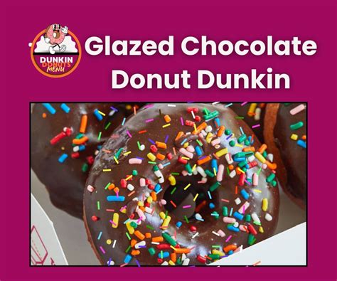 how many carbs are in a dunkin donuts chocolate glazed donut