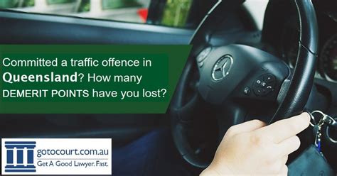 how many demerit points do you have in qld