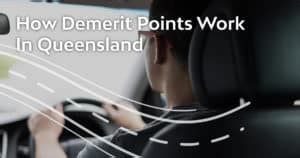 how many demerit points to lose license qld