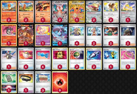 how many different ex cards are allowed in a deck