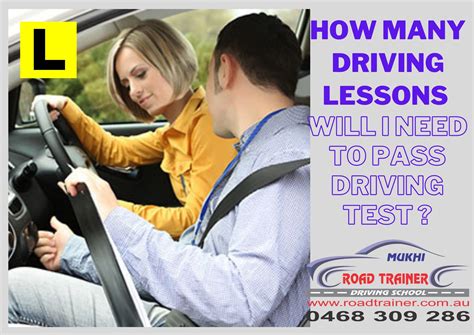 how many driving lessons does it take to pass on average