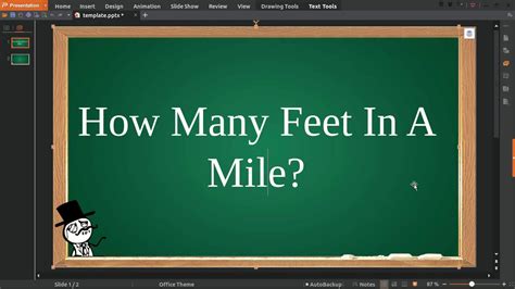 how many feet in amile