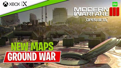 how many ground war maps in mw3