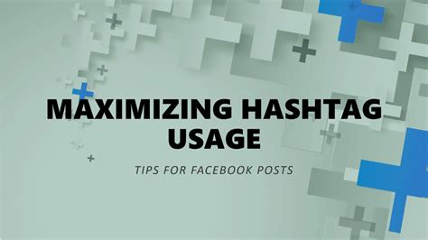 how many hashtags should you use on a facebook post