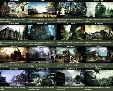 how many maps are there in mw3