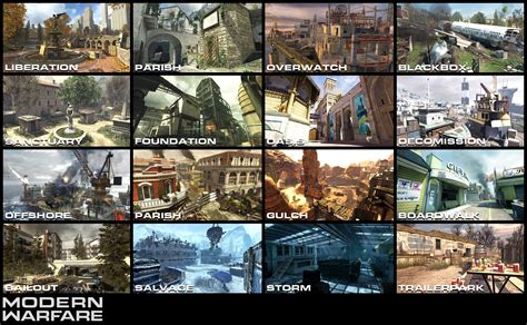 how many maps in mw2 2009