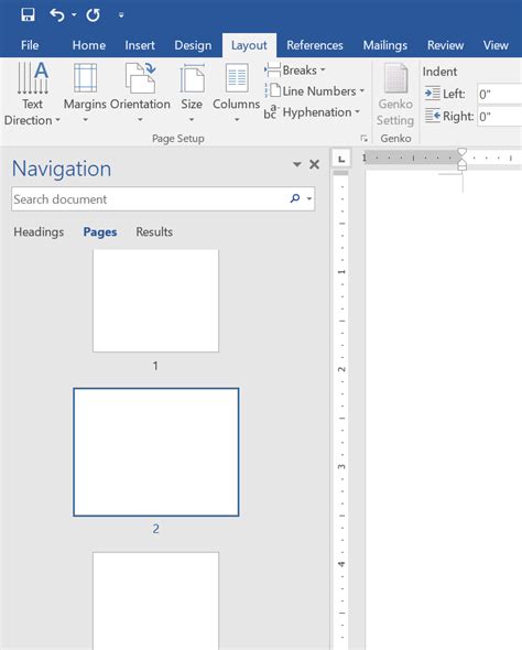 how many page orientation in ms word