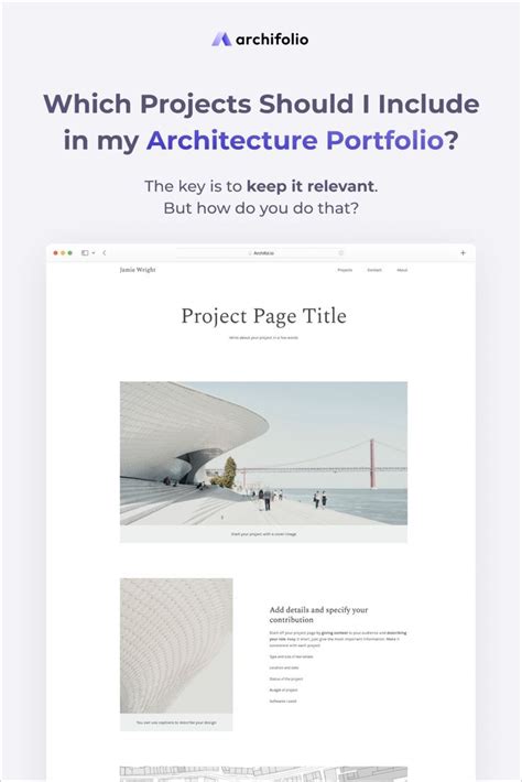 how many projects should you include in your portfolio