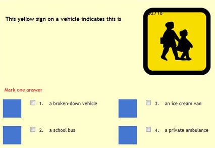 how many questions in driving theory test to pass