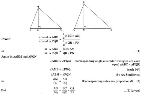 how many theorems are there in triangles class 10