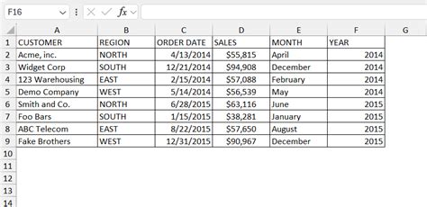 how many types of excel sheets are there
