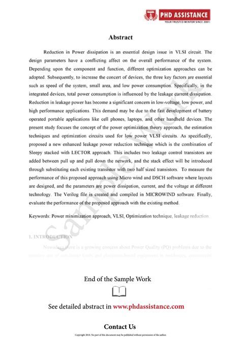 how many words should a phd thesis abstract be