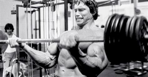 how much can arnold schwarzenegger bicep curl