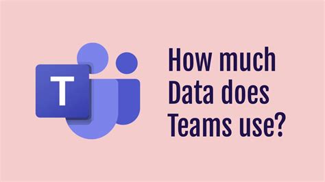 how much data does a teams voice call use