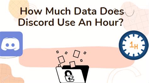 how much data does discord video call use per hour