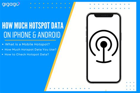 how much data does hotspot use on iphone