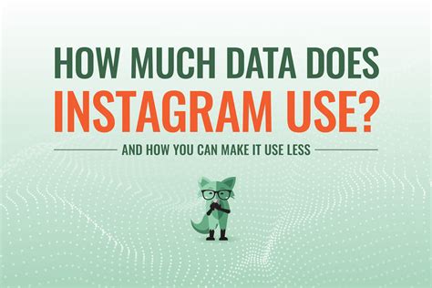 how much data does instagram use