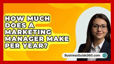 how much does a marketing manager make per year