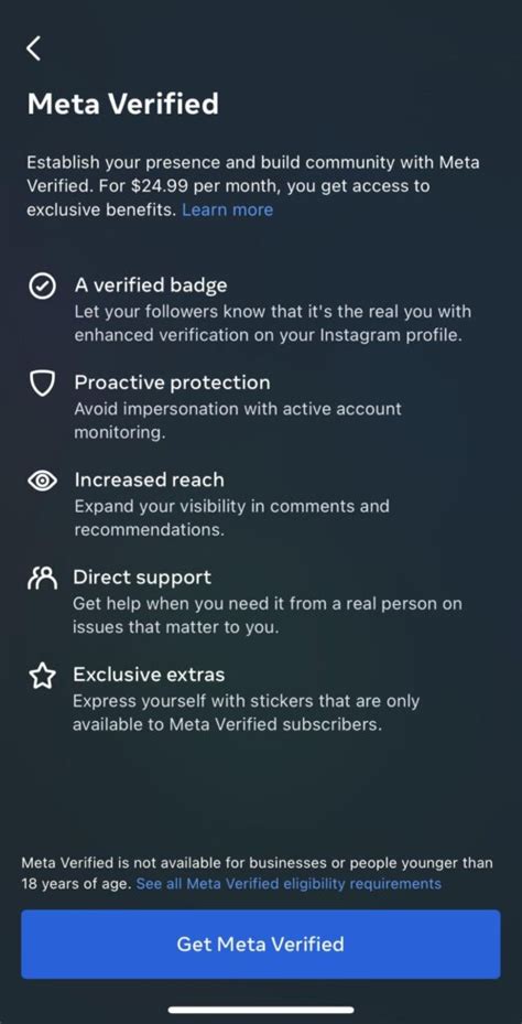 how much does it cost to be meta verified on instagram