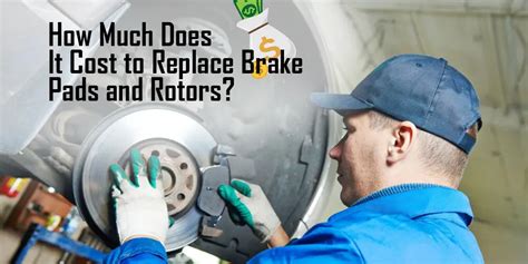 how much does it cost to change pads and rotors