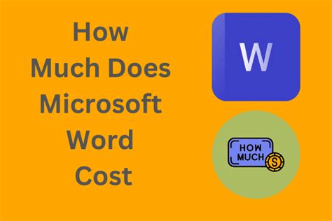 how much does it cost to download microsoft word