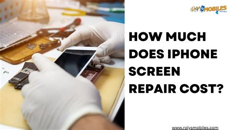 how much does it cost to fix lines on iphone screen