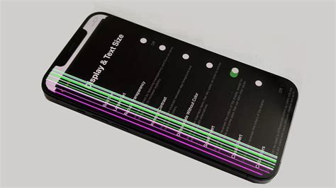 how much does it cost to fix vertical lines on iphone