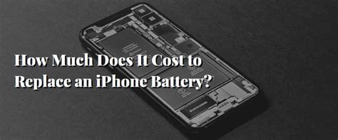how much does it cost to get a battery replaced in iphone