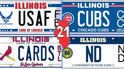 how much does it cost to get a personalized license plate in illinois