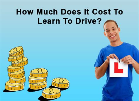 how much does it cost to learn to drive in england