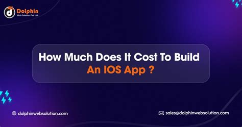 how much does it cost to make a ios app